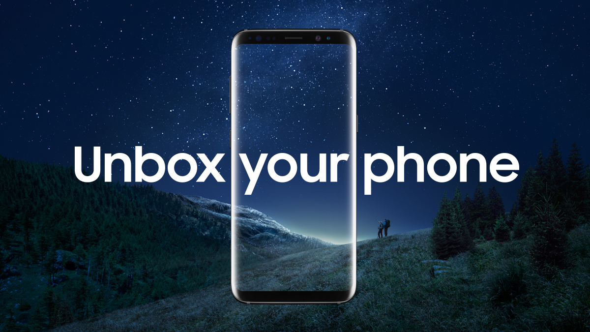 Samsung Galaxy S8: todo cuanto necesitas, en la palma de tu mano.